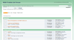Desktop Screenshot of forum.man-traktor.de