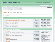 Tablet Screenshot of forum.man-traktor.de